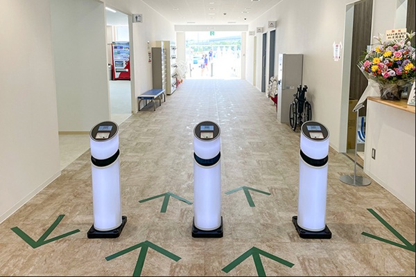 横浜市本牧市民プール チェックインゲートKAGUYAの画像