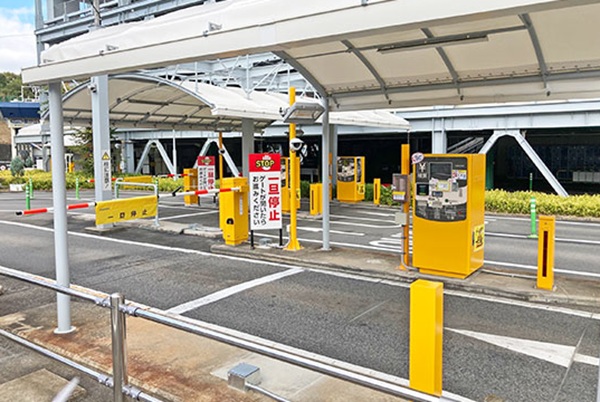星が丘駐車場 車番チケットレスシステムの画像