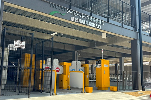 蔦井 駐輪ゲート式システムの画像